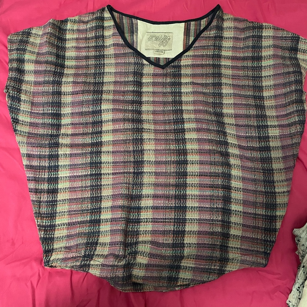 Ace & Jig crop top short sleeve small